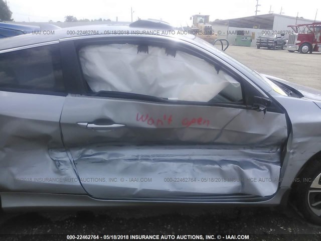 2HGFC3B70GH354010 - 2016 HONDA CIVIC EXL ვერცხლისფერი ფოტო 6