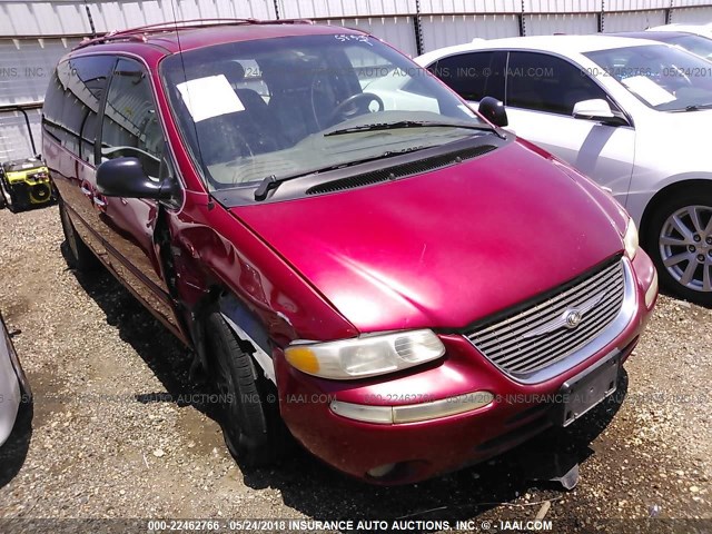 1C4GP64L9XB756488 - 1999 CHRYSLER TOWN & COUNTRY LIMITED RED photo 1
