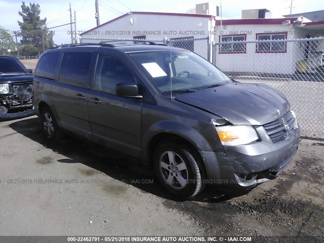 2D4RN4DE2AR233037 - 2010 DODGE GRAND CARAVAN SE GRAY photo 1