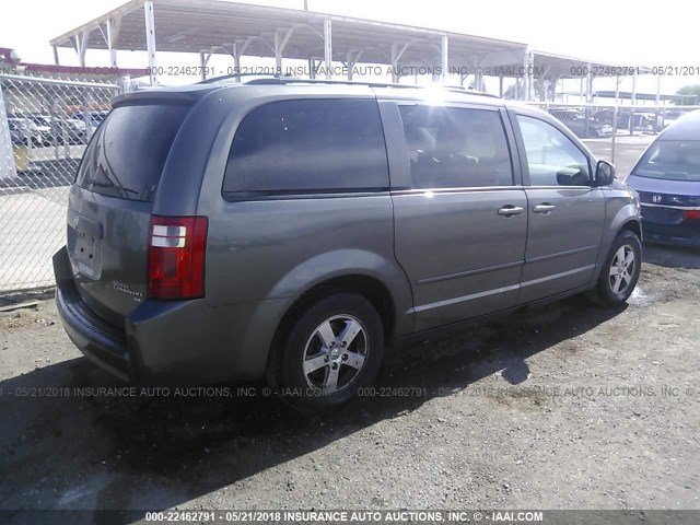 2D4RN4DE2AR233037 - 2010 DODGE GRAND CARAVAN SE GRAY photo 4