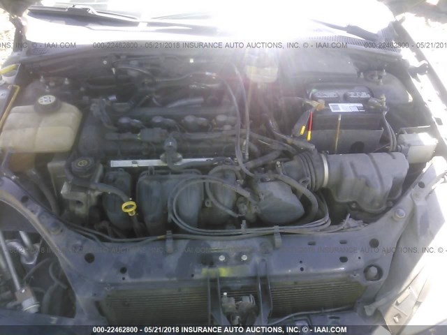 1FAFP34N27W205698 - 2007 FORD FOCUS ZX4/S/SE/SES BLACK photo 10