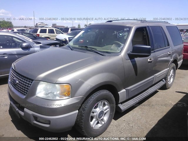 1FMFU16L63LB06957 - 2003 FORD EXPEDITION XLT GOLD photo 2