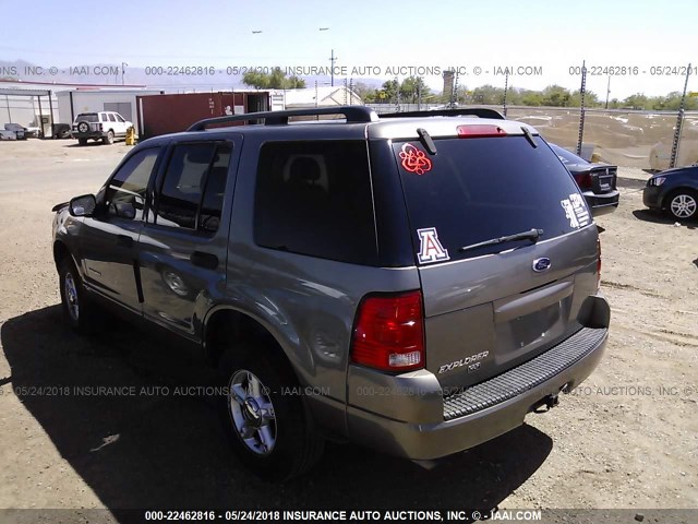 1FMZU63K64ZA17443 - 2004 FORD EXPLORER XLT/XLT SPORT/NBX SILVER photo 3