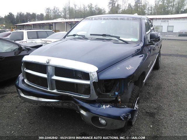 3D7KU28C34G198927 - 2004 DODGE RAM 2500 ST/SLT 蓝色 照片 2