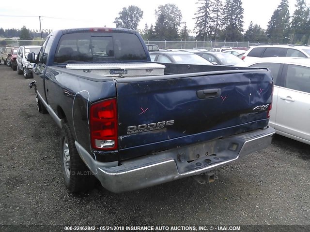 3D7KU28C34G198927 - 2004 DODGE RAM 2500 ST/SLT 蓝色 照片 3