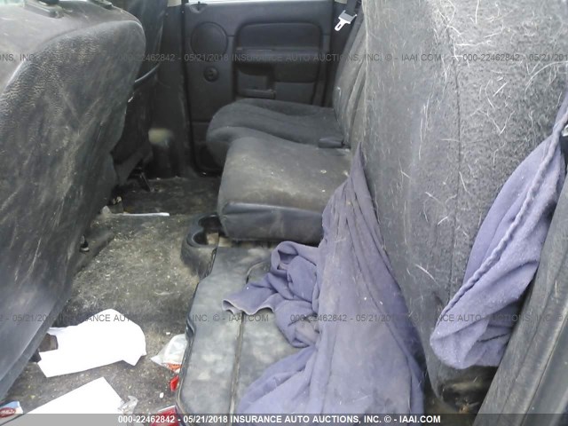 3D7KU28C34G198927 - 2004 DODGE RAM 2500 ST/SLT 蓝色 照片 8