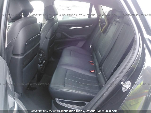 5UXKU0C52G0F92422 - 2016 BMW X6 SDRIVE35I BLACK photo 8