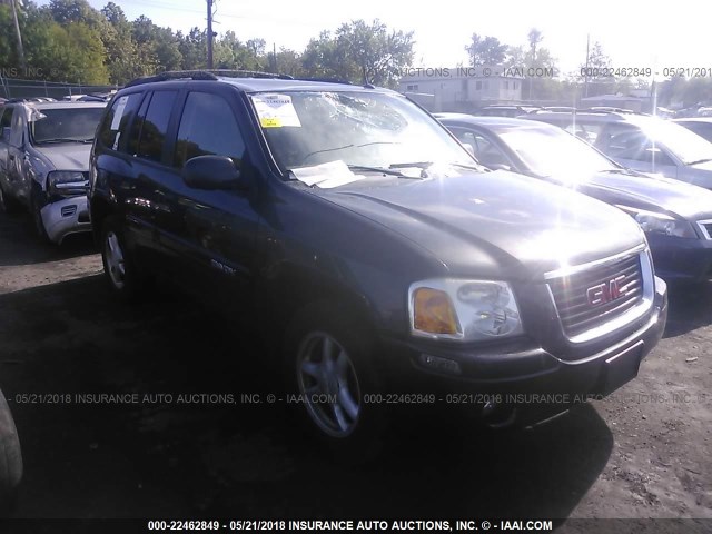 1GKDT13S952383285 - 2005 GMC ENVOY BLACK photo 1