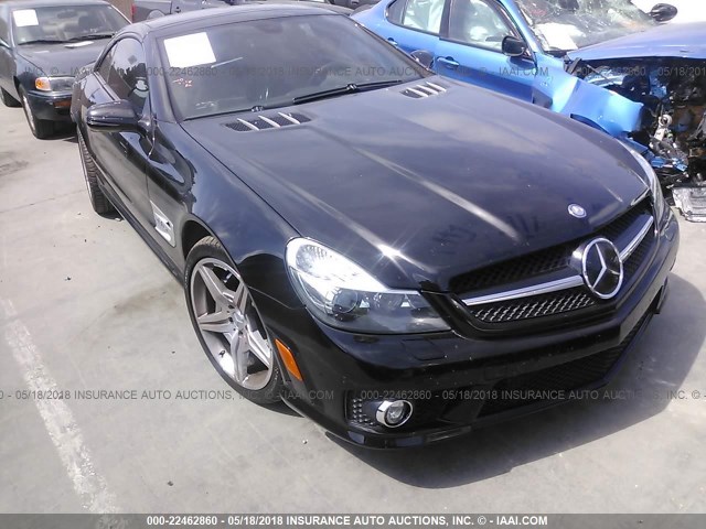 WDBSK7AA9CF168528 - 2012 MERCEDES-BENZ SL 63 AMG BLACK photo 1