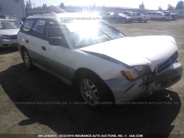 4S3BH675037609378 - 2003 SUBARU LEGACY OUTBACK AWP 白色 照片 1