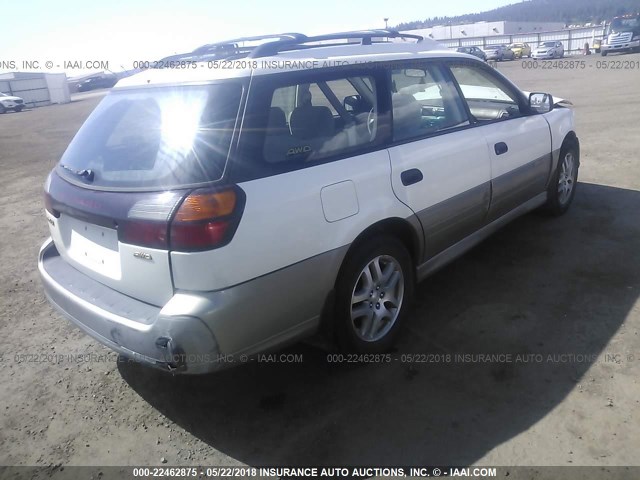 4S3BH675037609378 - 2003 SUBARU LEGACY OUTBACK AWP 白色 照片 4