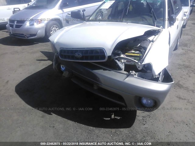 4S3BH675037609378 - 2003 SUBARU LEGACY OUTBACK AWP 白色 照片 6