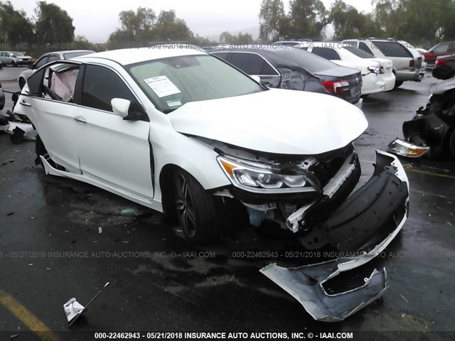 1HGCR2F6XHA088170 - 2017 HONDA ACCORD SPORT 白色 照片 1