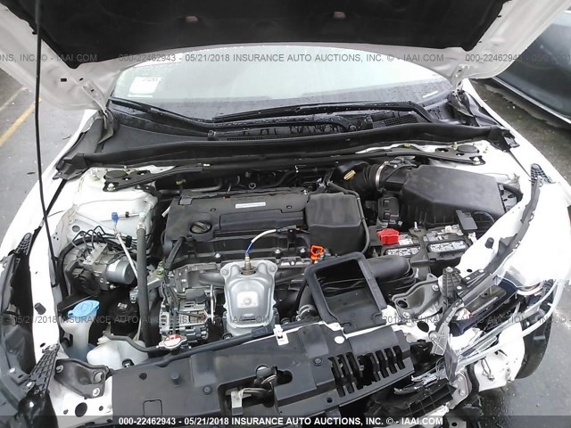 1HGCR2F6XHA088170 - 2017 HONDA ACCORD SPORT WHITE photo 10