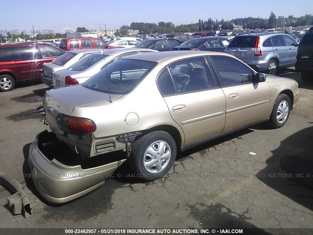 1G1ND52J93M733506 - 2003 CHEVROLET MALIBU GOLD photo 4