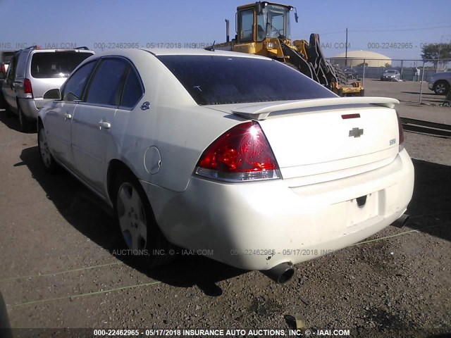 2G1WD58CX89170449 - 2008 CHEVROLET IMPALA SUPER SPORT 白色 照片 3