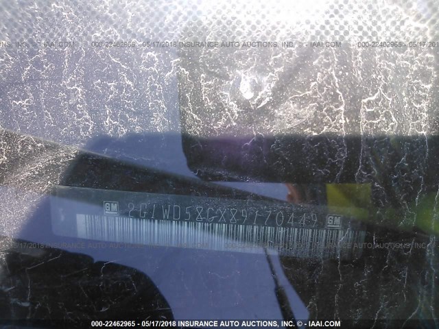 2G1WD58CX89170449 - 2008 CHEVROLET IMPALA SUPER SPORT 白色 照片 9