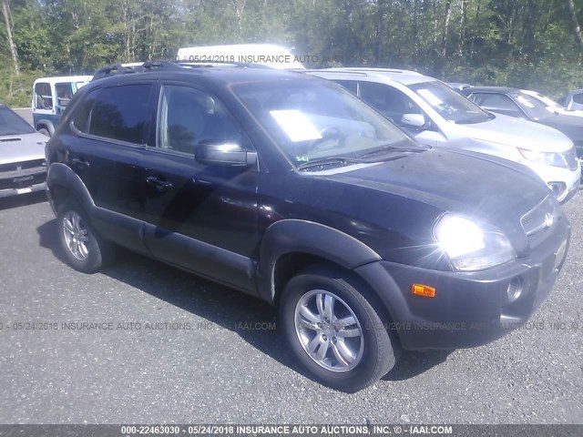 KM8JN72D17U670878 - 2007 HYUNDAI TUCSON SE/LIMITED BLACK photo 1