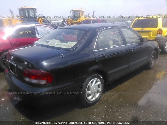 1YVGF22C5X5880099 - 1999 MAZDA 626 ES/LX BLACK photo 4