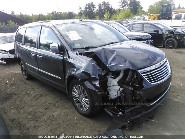 2A4RR6DG4BR760944 - 2011 CHRYSLER TOWN & COUNTRY LIMITED GRAY photo 1