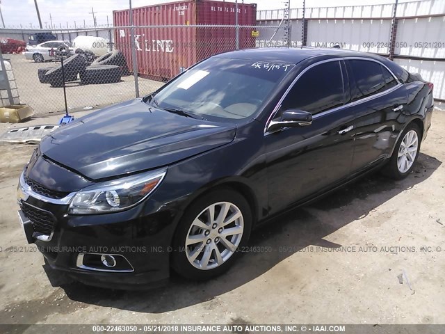 1G11H5SL2EF186932 - 2014 CHEVROLET MALIBU LTZ 黑色 照片 2
