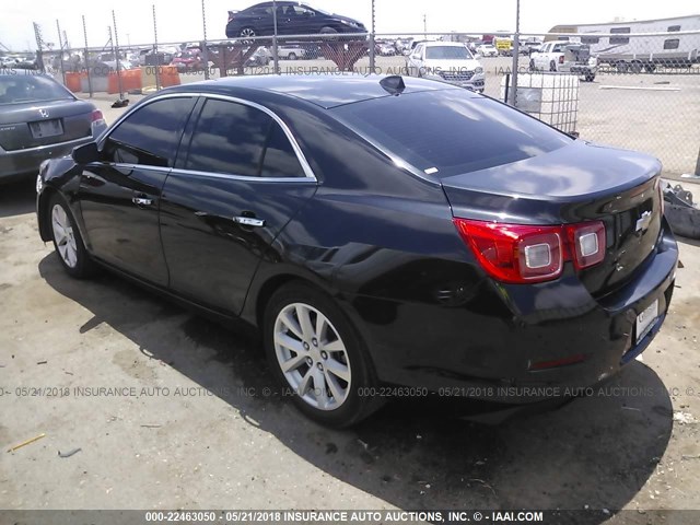 1G11H5SL2EF186932 - 2014 CHEVROLET MALIBU LTZ 黑色 照片 3