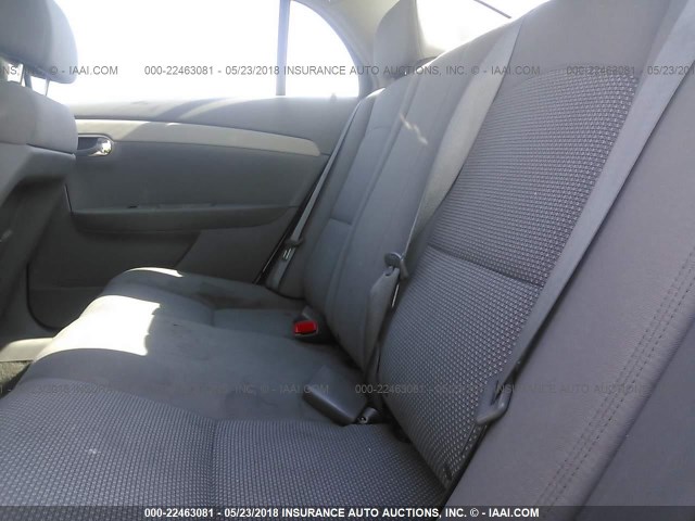 1G1ZG57B994146581 - 2009 CHEVROLET MALIBU LS ვერცხლისფერი ფოტო 8