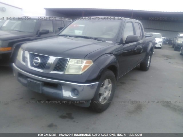 1N6AD09U08C414627 - 2008 NISSAN FRONTIER CREW CAB LE/SE/OFF ROAD BLACK photo 2