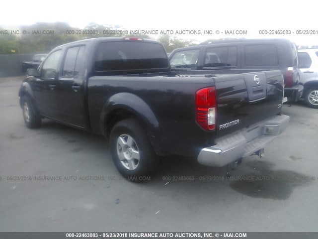 1N6AD09U08C414627 - 2008 NISSAN FRONTIER CREW CAB LE/SE/OFF ROAD BLACK photo 3