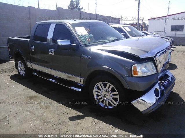 5LTPW16558FJ04785 - 2008 LINCOLN MARK LT GRAY photo 1