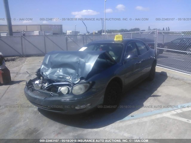 2G4WC582161202469 - 2006 BUICK LACROSSE CX GREEN photo 2