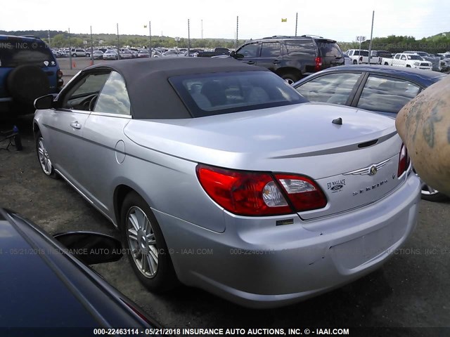 1C3LC55RX8N573404 - 2008 CHRYSLER SEBRING TOURING SILVER photo 3