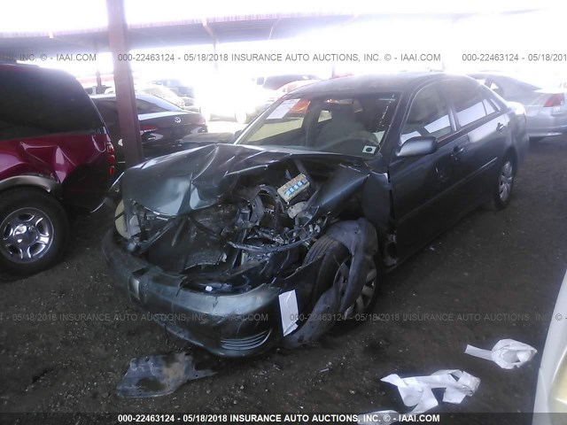 4T1BE32K05U053822 - 2005 TOYOTA CAMRY LE/XLE/SE მწვანე ფოტო 2