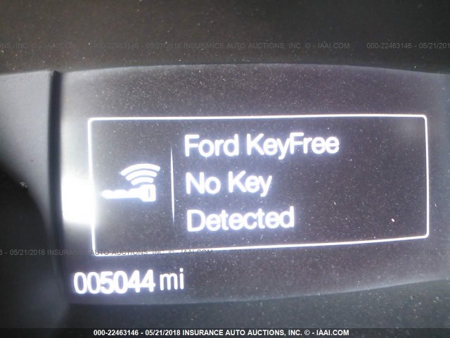 1FMCU0J94JUA24712 - 2018 FORD ESCAPE TITANIUM Siyah fotoğraf 7