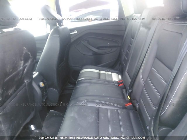 1FMCU0J94JUA24712 - 2018 FORD ESCAPE TITANIUM BLACK photo 8