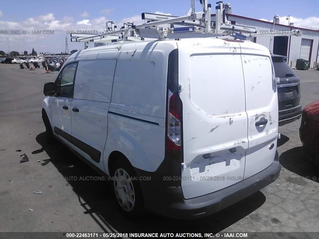 NM0LS7E72F1183312 - 2015 FORD TRANSIT CONNECT XL WHITE photo 3