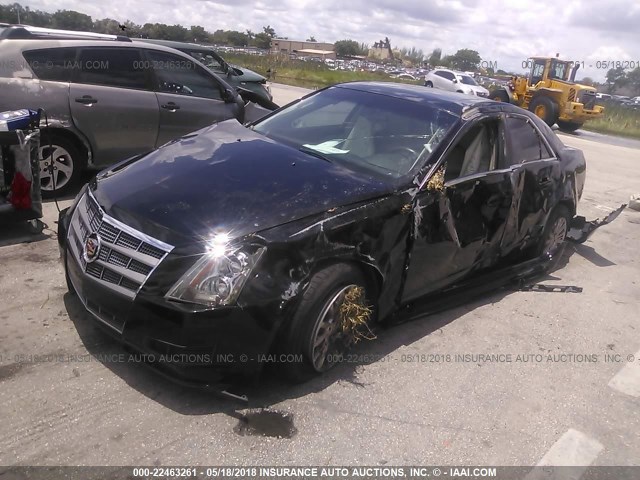 1G6DE5EG9A0129669 - 2010 CADILLAC CTS LUXURY COLLECTION BLACK photo 2