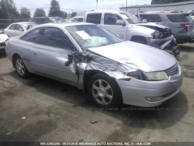 2T1CF28P93C604195 - 2003 TOYOTA CAMRY SOLARA SE/SLE Gümüş foto 1