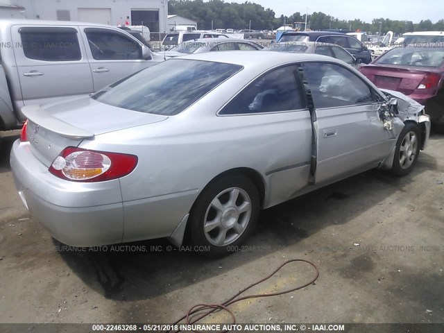 2T1CF28P93C604195 - 2003 TOYOTA CAMRY SOLARA SE/SLE Gümüş foto 4