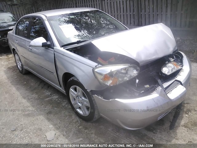 1G1ZT53836F239053 - 2006 CHEVROLET MALIBU LT SILVER photo 1