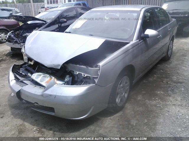 1G1ZT53836F239053 - 2006 CHEVROLET MALIBU LT SILVER photo 2