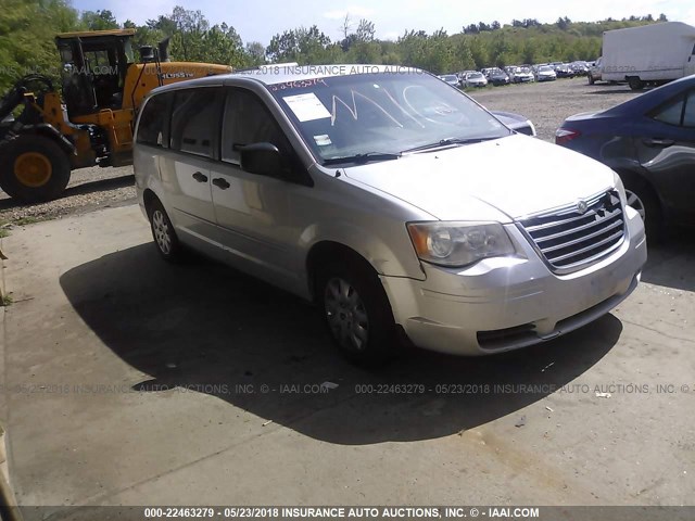 2A8HR44H18R780388 - 2008 CHRYSLER TOWN & COUNTRY LX SILVER photo 1