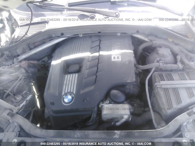 5UXWX5C54CL724169 - 2012 BMW X3 XDRIVE28I WHITE photo 10
