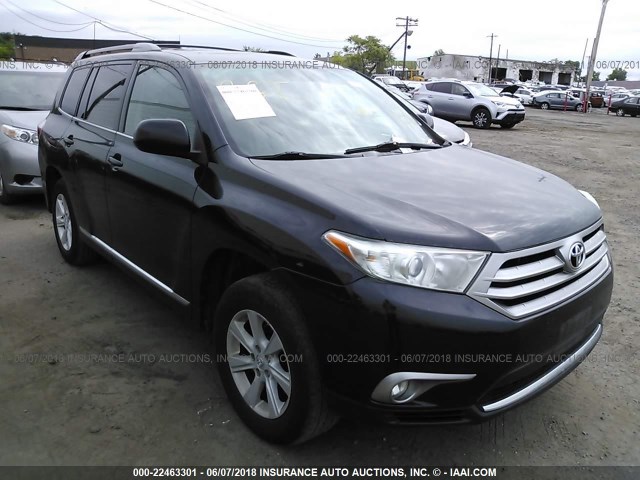 5TDBK3EH9DS273606 - 2013 TOYOTA HIGHLANDER PLUS/SE BLACK photo 1