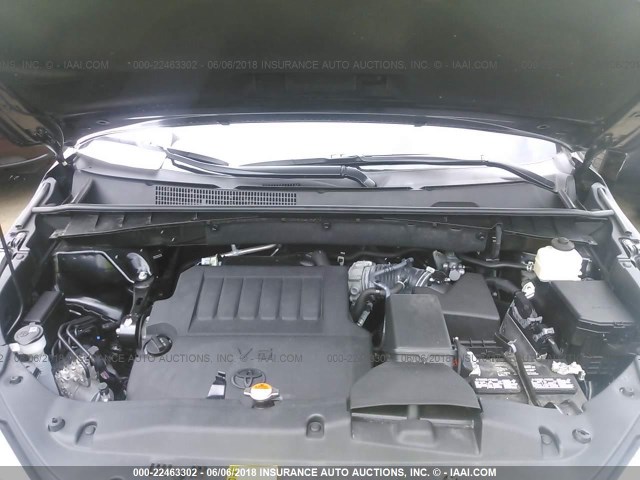 5TDJKRFH4FS207951 - 2015 TOYOTA HIGHLANDER XLE Чорний фото 10