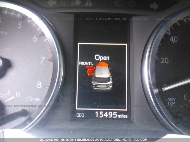 5TDJKRFH4FS207951 - 2015 TOYOTA HIGHLANDER XLE Чорний фото 7