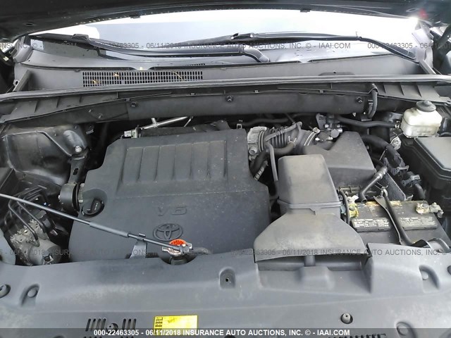 5TDJKRFH2FS206068 - 2015 TOYOTA HIGHLANDER XLE შავი ფოტო 10