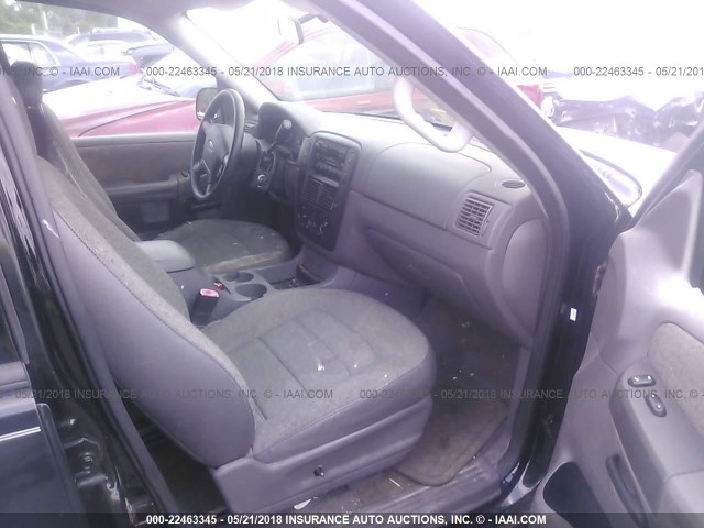 1FMZU72K04UA20178 - 2004 FORD EXPLORER XLS/XLS SPORT BLACK photo 5