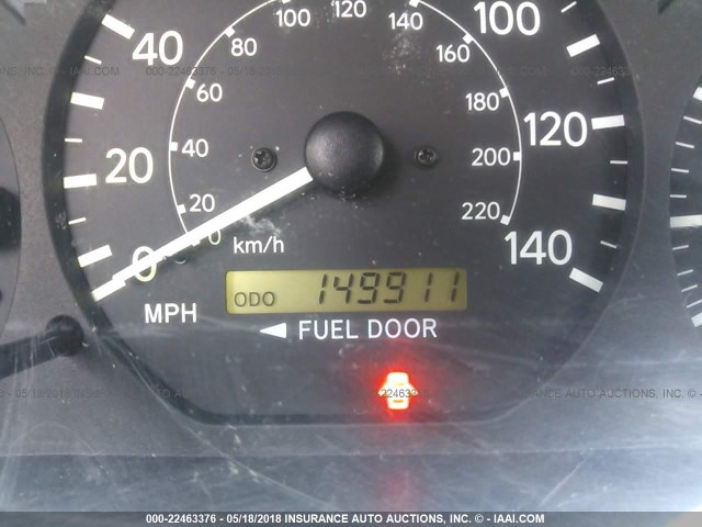 4T1BG22KX1U853574 - 2001 TOYOTA CAMRY CE/LE/XLE ნაცრისფერი ფოტო 7