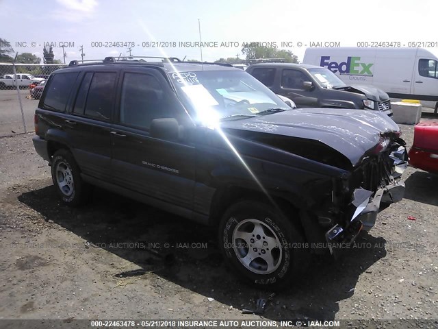 1J4GZ58S7WC162121 - 1998 JEEP GRAND CHEROKEE LAREDO/TSI BLACK photo 1